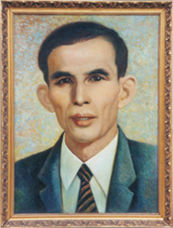 凯时股份首创人温北英油画像